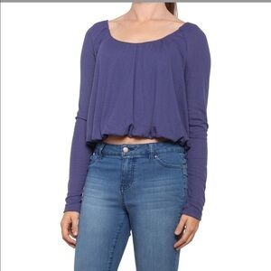 Free People
Bondi Thermal Blouson Top